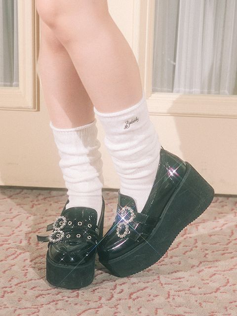 BUBBLES】ダブルベルトローファー | sparkling mall online store