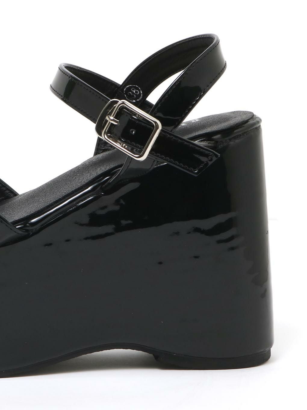 【BUBBLES】リボンストラップサンダル