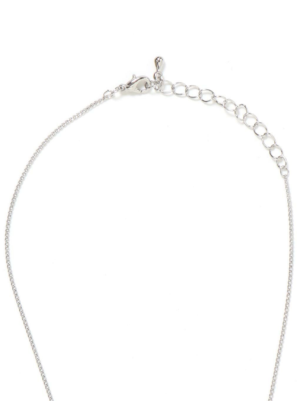 【BUBBLES】ビジューリボンネックレス