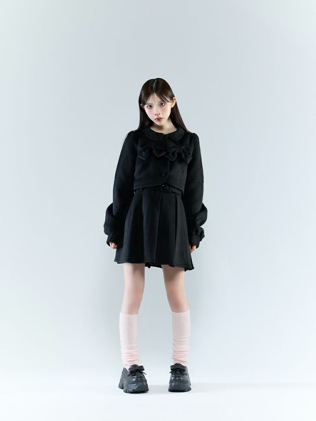 BUBBLES】ウールリボンセットアップ | sparkling mall online store