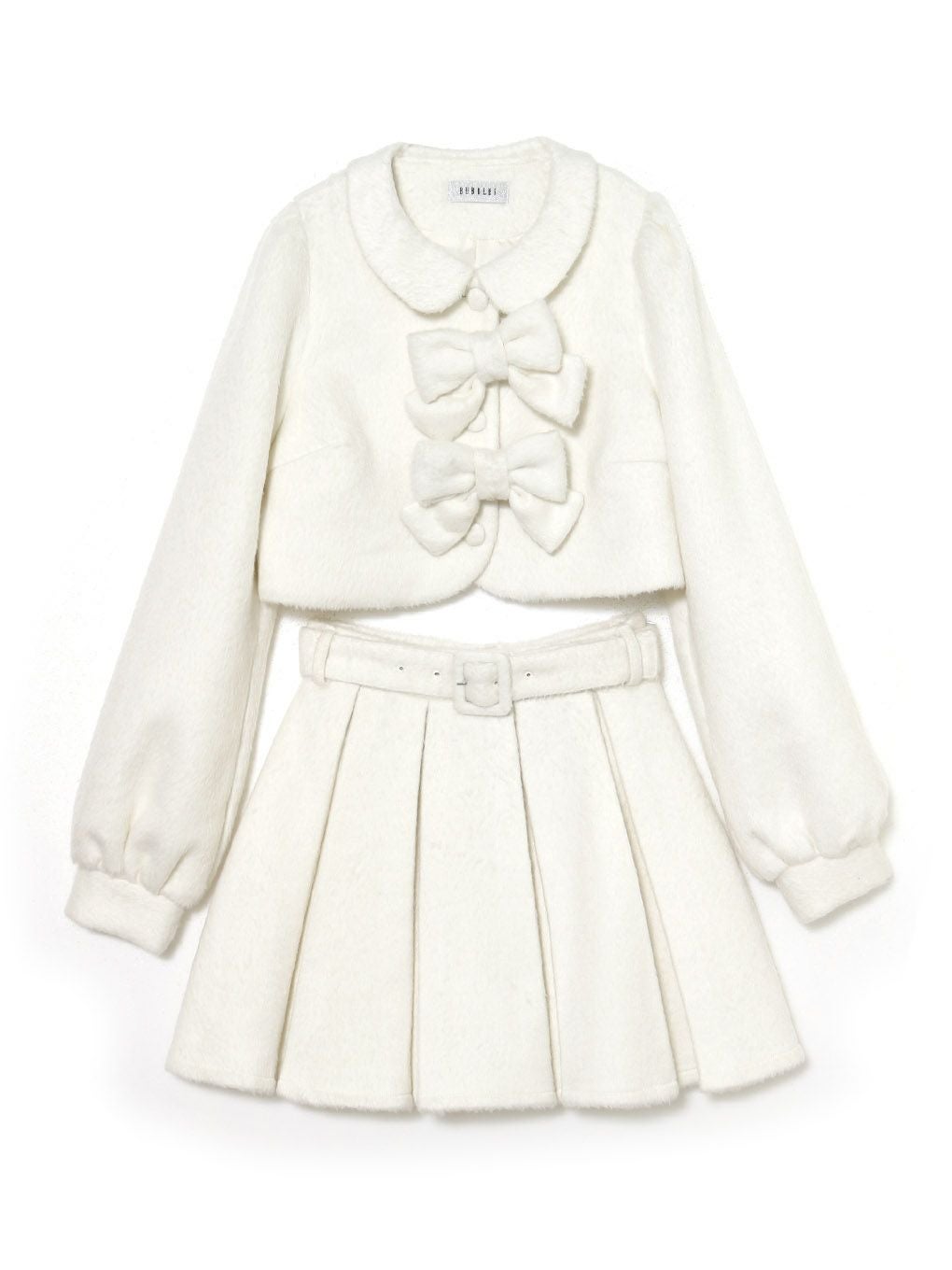 bubbles セットアップ BUBBLES】ウールリボンセットアップ | sparkling mall online store