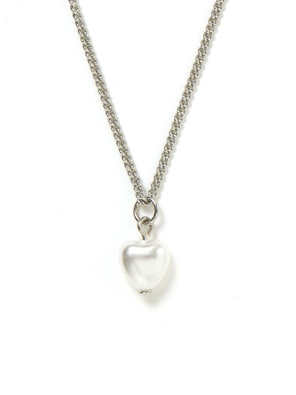 【BUBBLES】パールハートネックレス