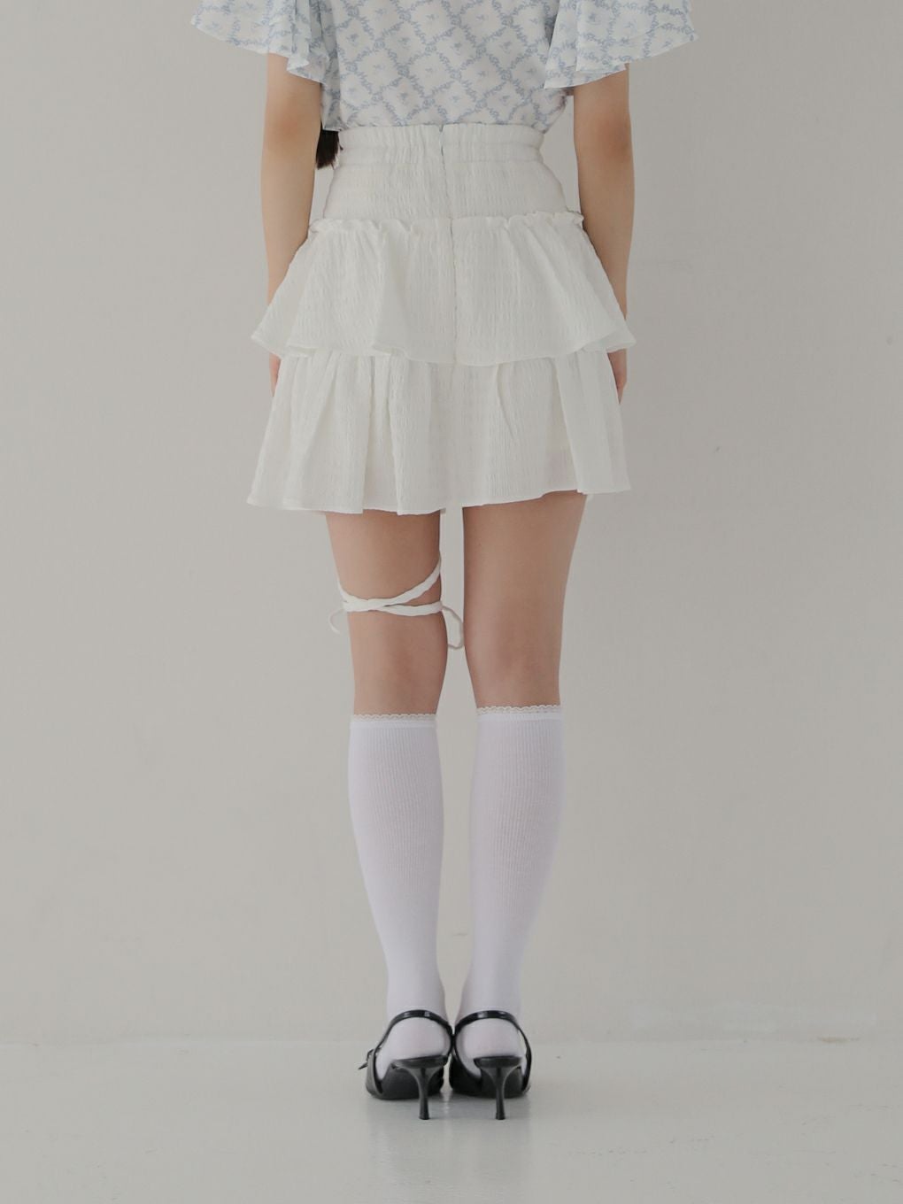 【BUBBLES】エアリーティアードスカパン