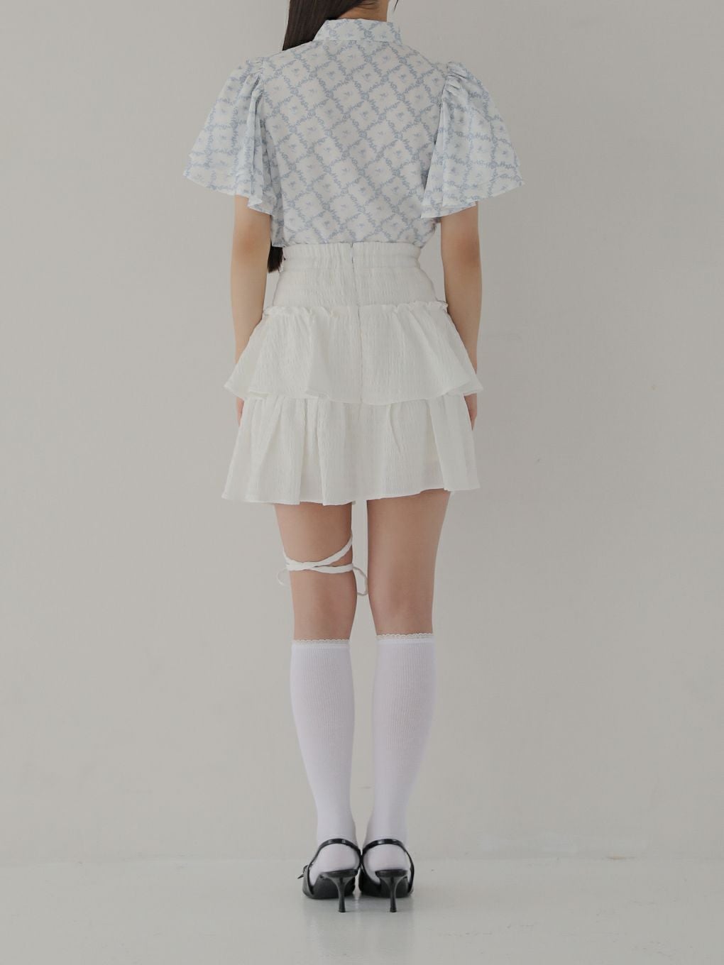 【BUBBLES】エアリーティアードスカパン