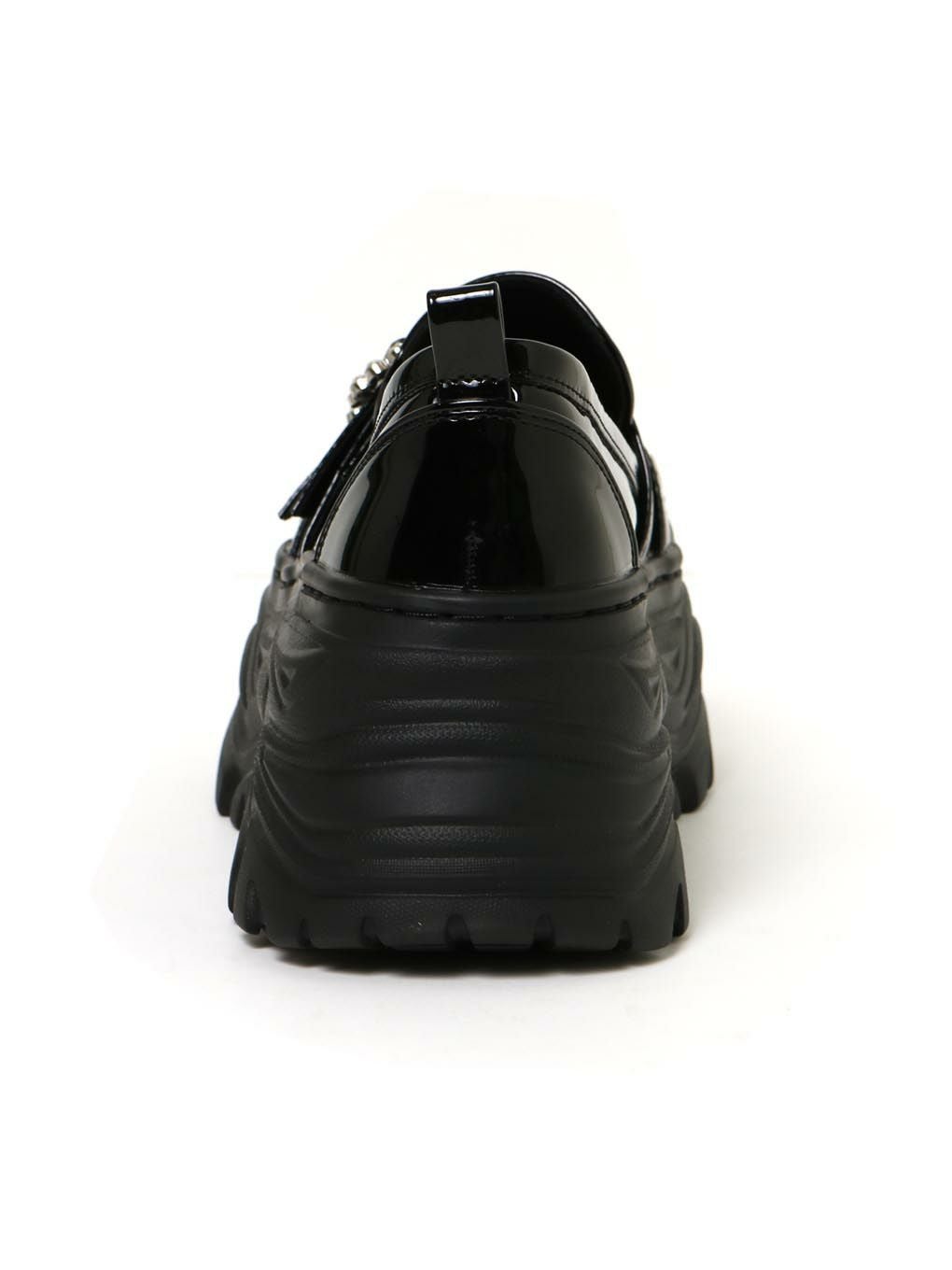 【BUBBLES】ダブルベルトプラットシューズ