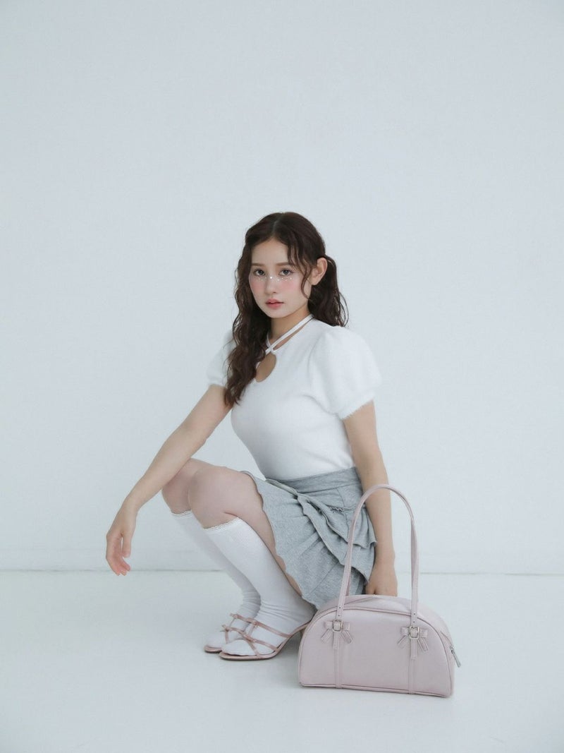 BUBBLES】ミニリボンサテンバッグ | sparkling mall online store
