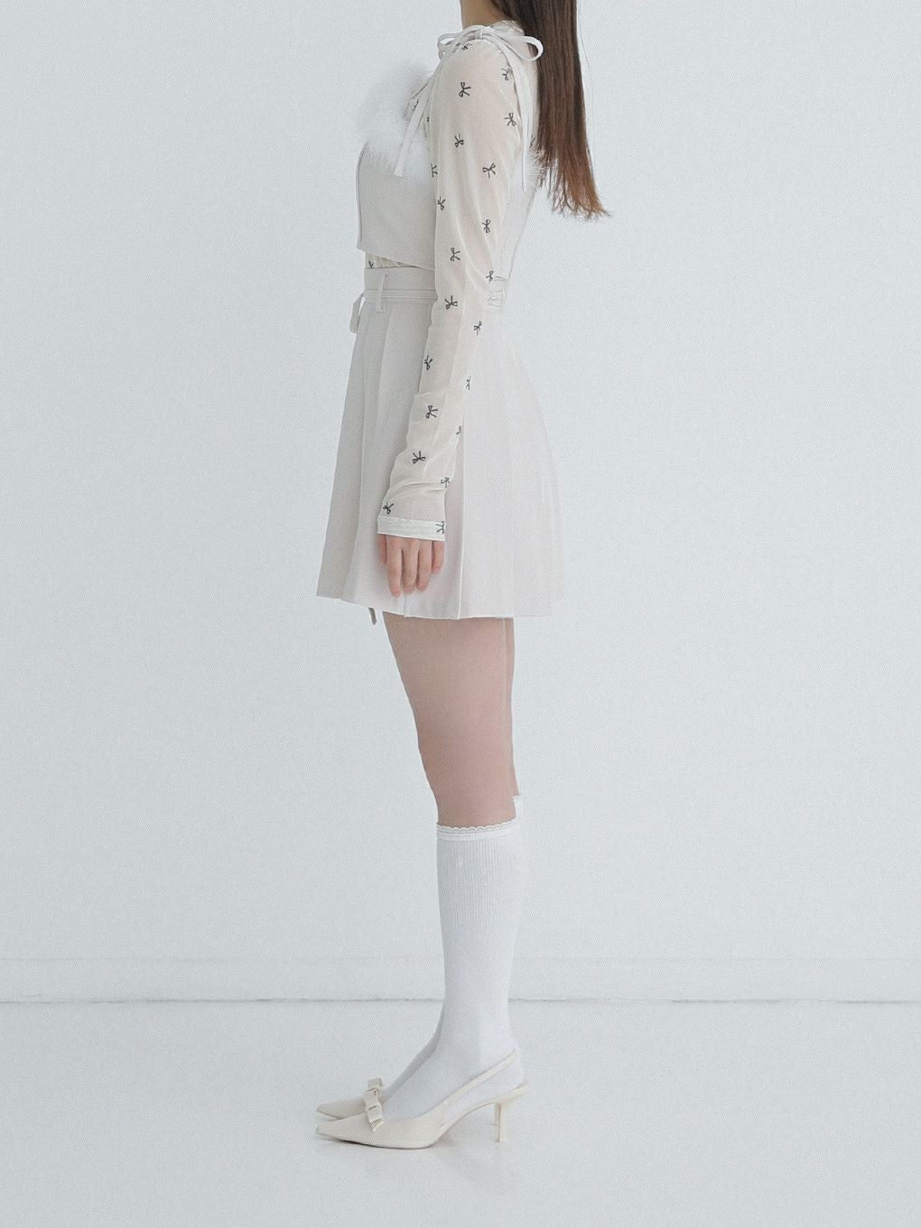 【BUBBLES】ファービスチェリボントップス