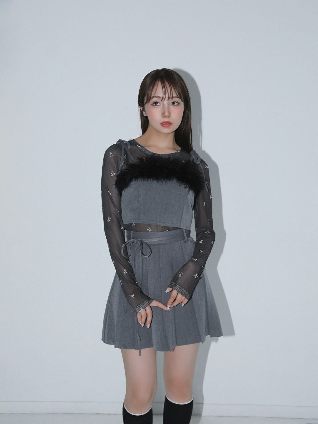 BUBBLES】リボンプリーツスカパン | sparkling mall online store