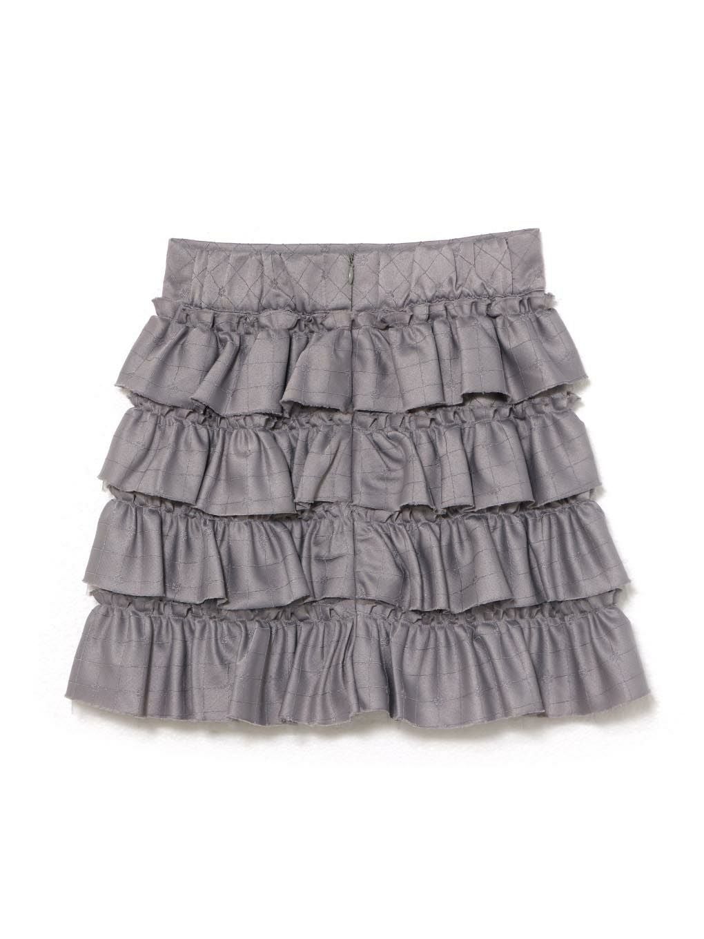 【BUBBLES】ジャガードフリルスカパン