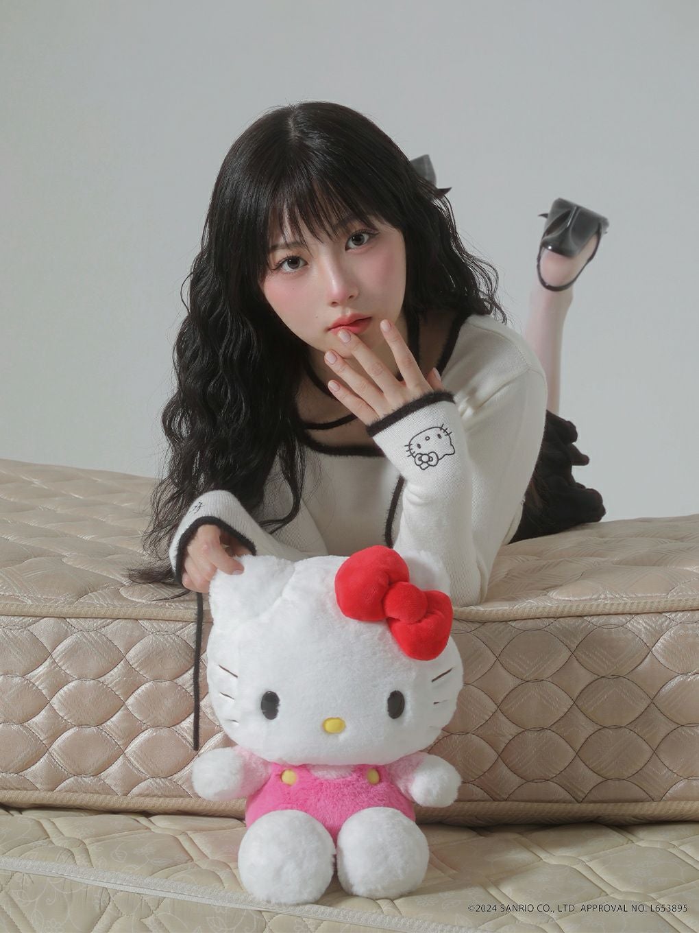 BUBBLES】[HELLO KITTYコラボ] シャギーニット | sparkling mall