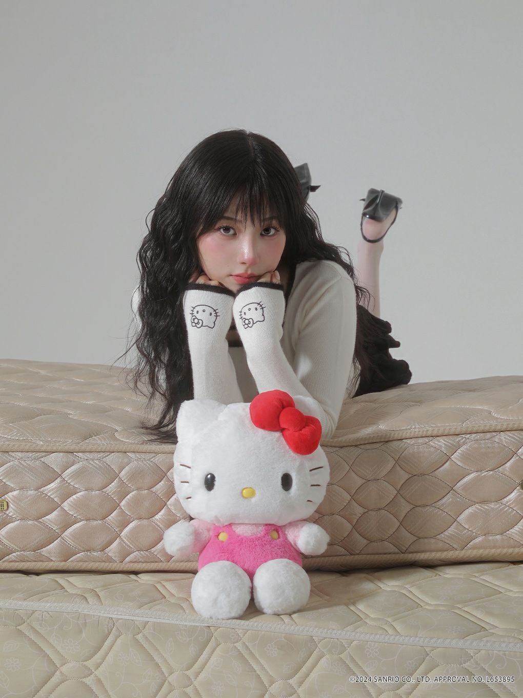 BUBBLES】[HELLO KITTYコラボ] シャギーニット | sparkling mall