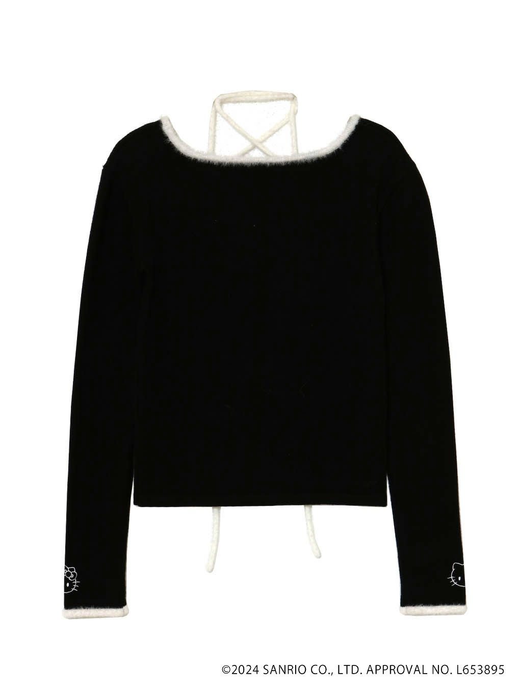 【HELLO KITTYコラボ】シャギーニット