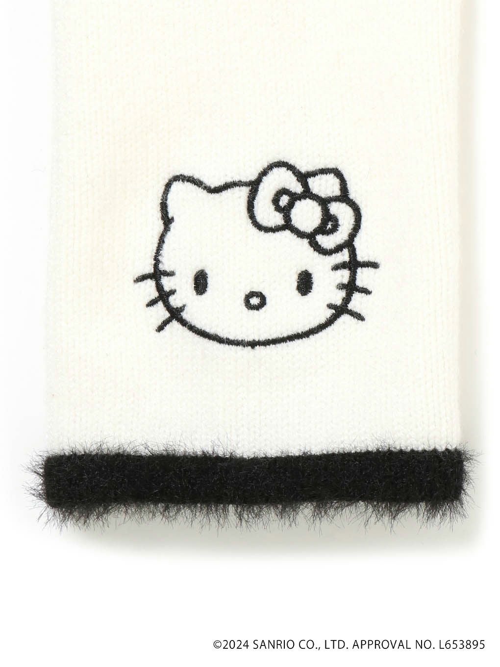 【HELLO KITTYコラボ】シャギーニット