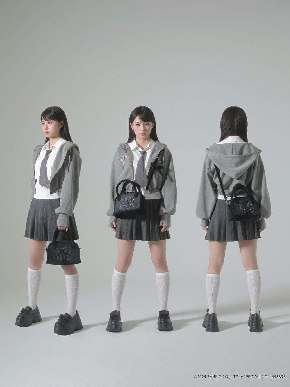 [HELLO KITTYコラボ] ビジューバッグ