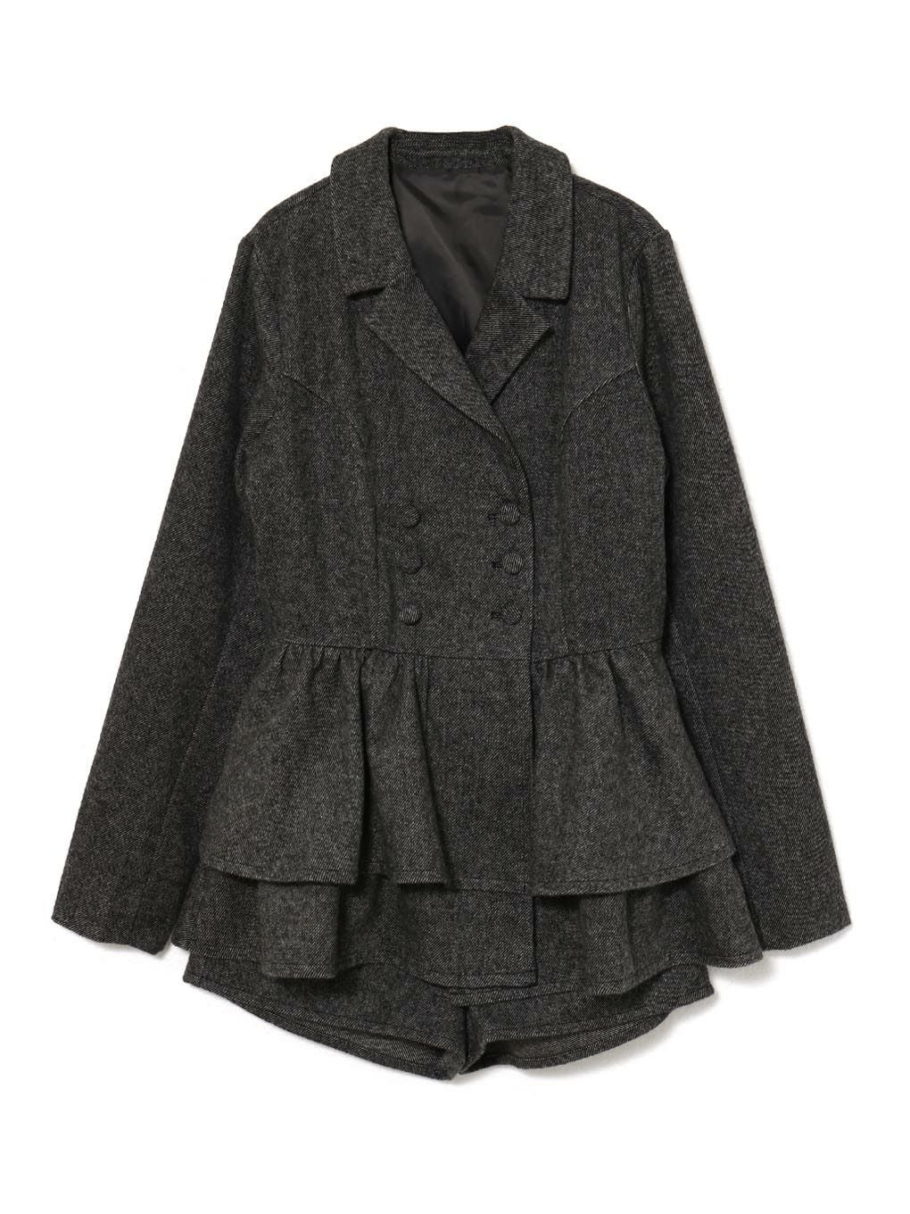 【BUBBLES】ジャケットペプラムセットアップ