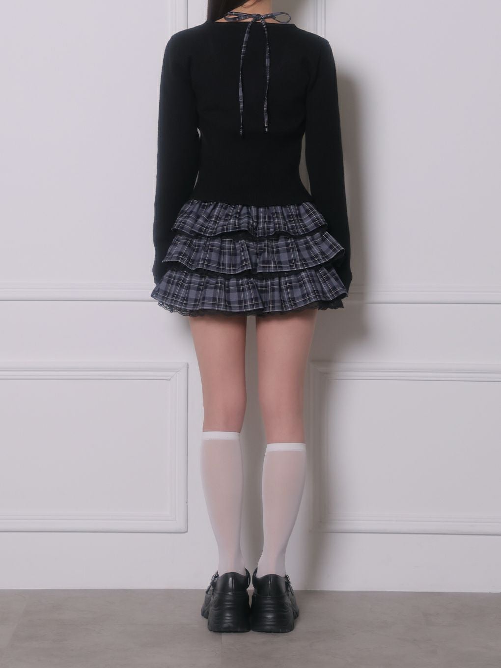 BUBBLES】チェックリボントップス | sparkling mall online store