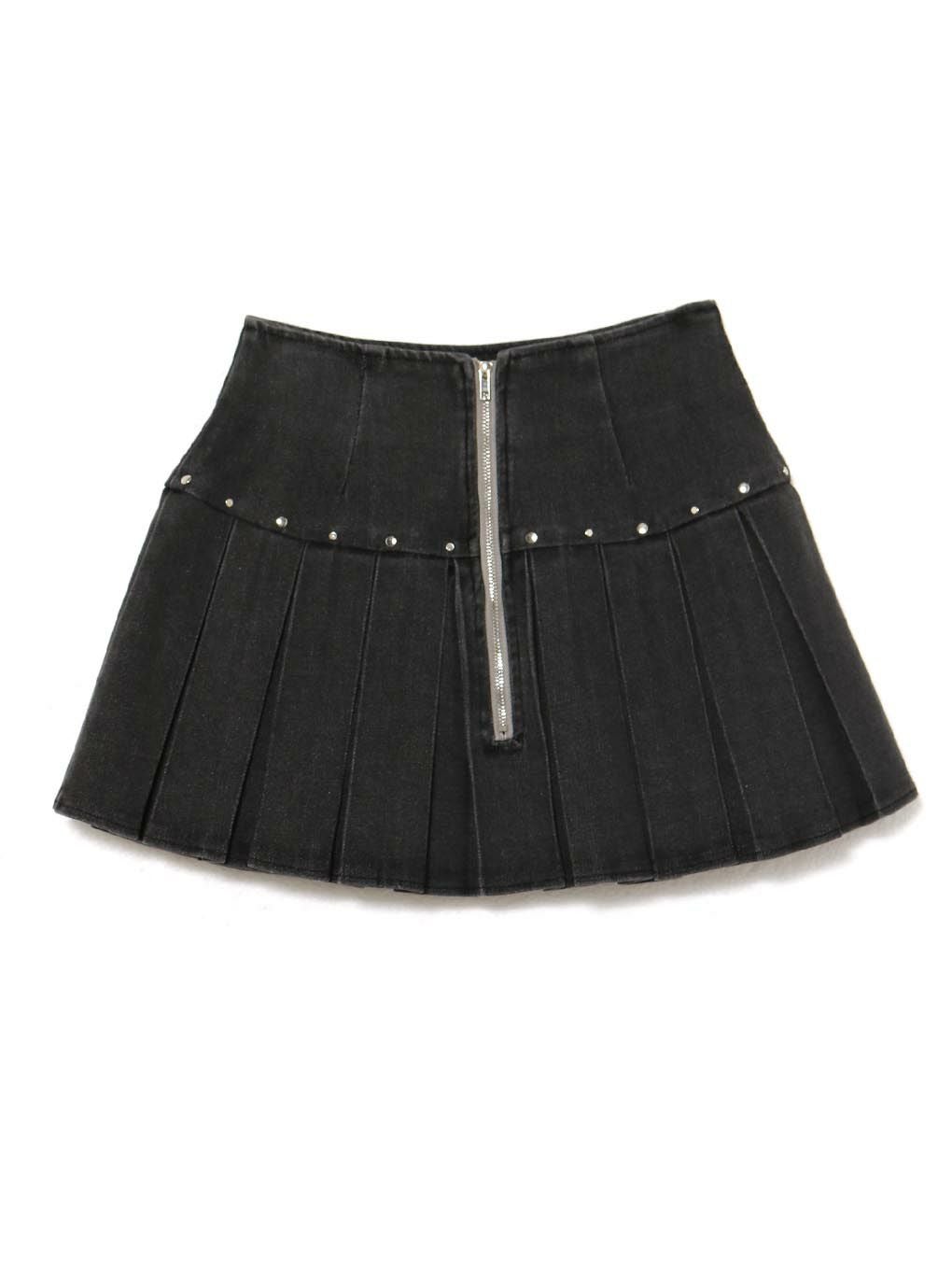 【BUBBLES】スタッズデニムスカパン