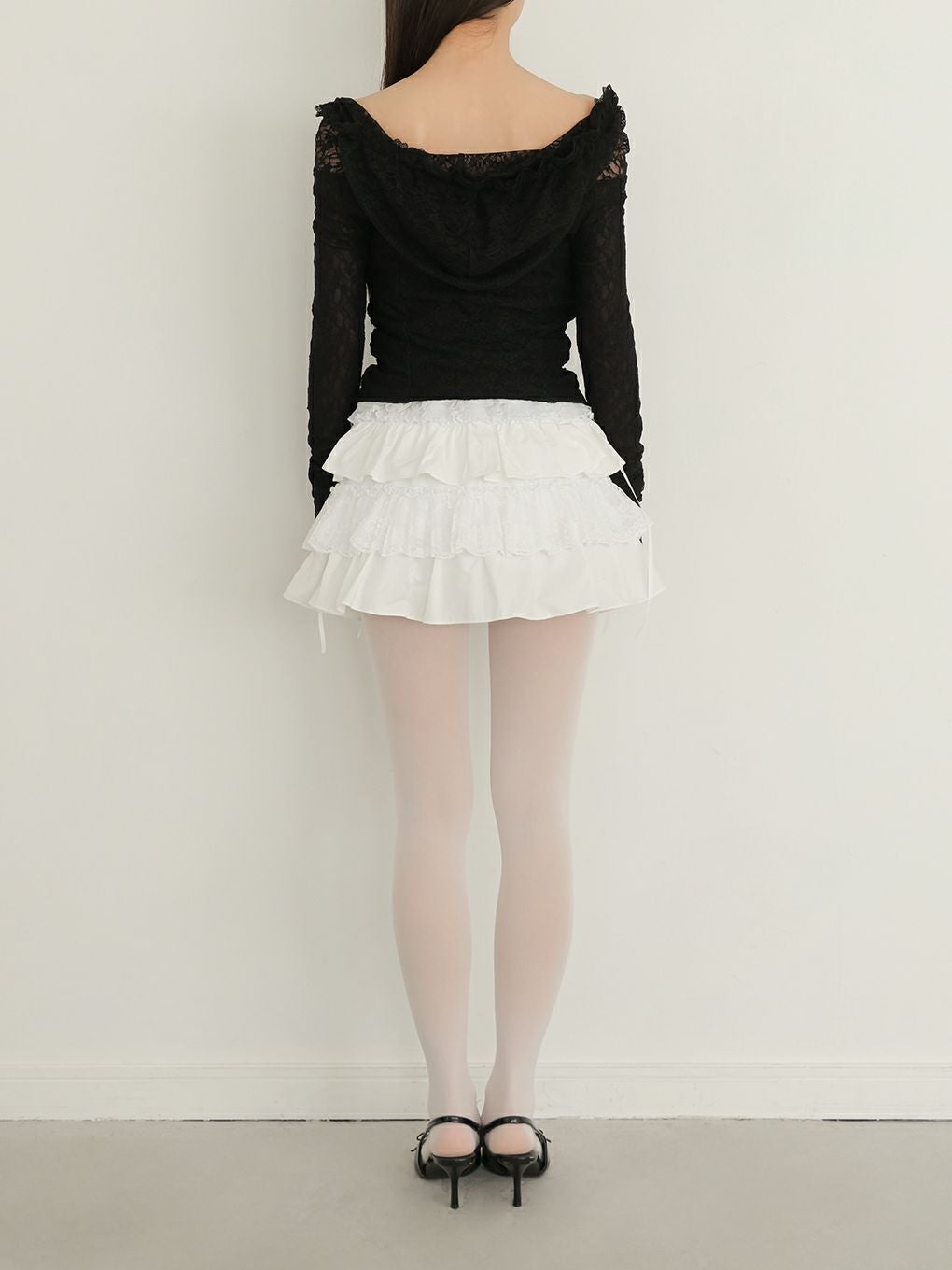 BUBBLES】レースフーディートップス | sparkling mall online store