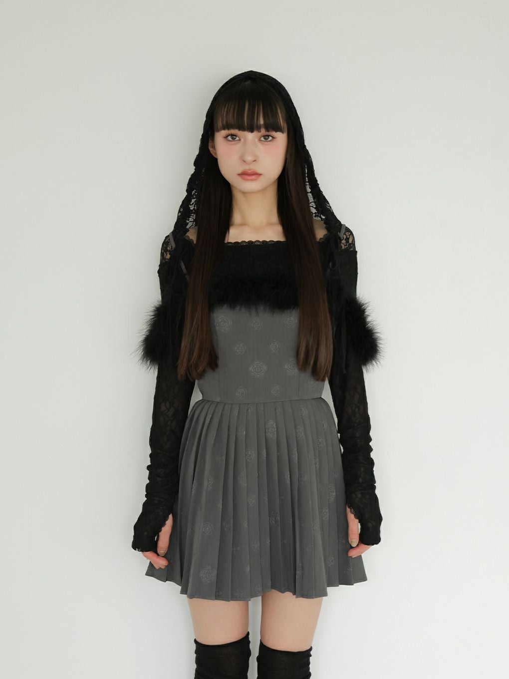 BUBBLES】ローズファープリーツワンピース | sparkling mall online store