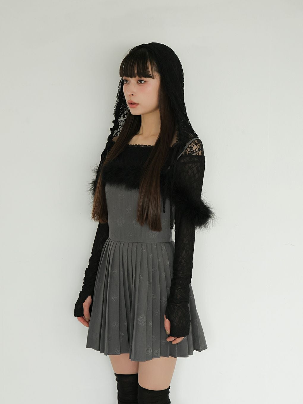 BUBBLES】ローズファープリーツワンピース | sparkling mall online store