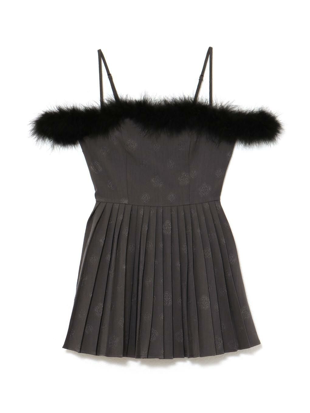 【BUBBLES】ローズファープリーツワンピース