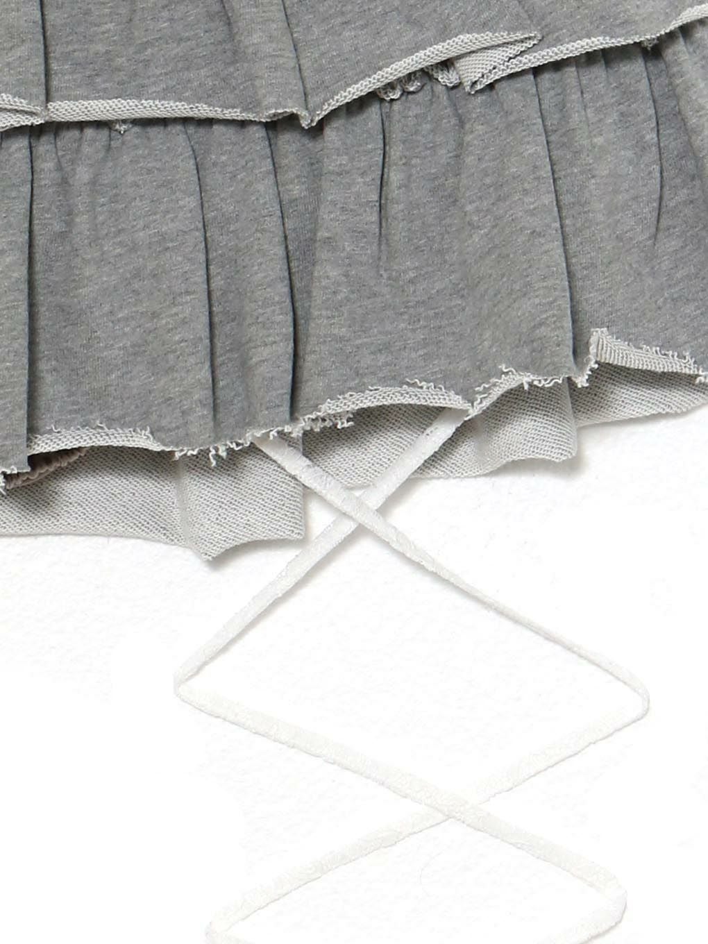 【BUBBLES】クロスリボンティアードスカパン