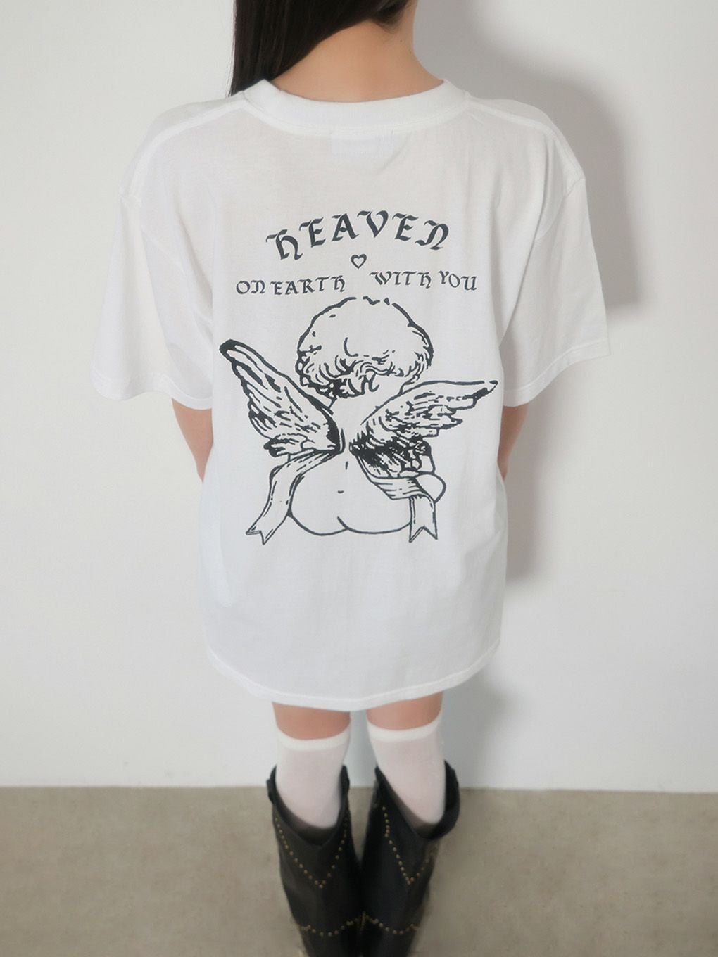 【BUBBLES】エンジェルプリントTEE