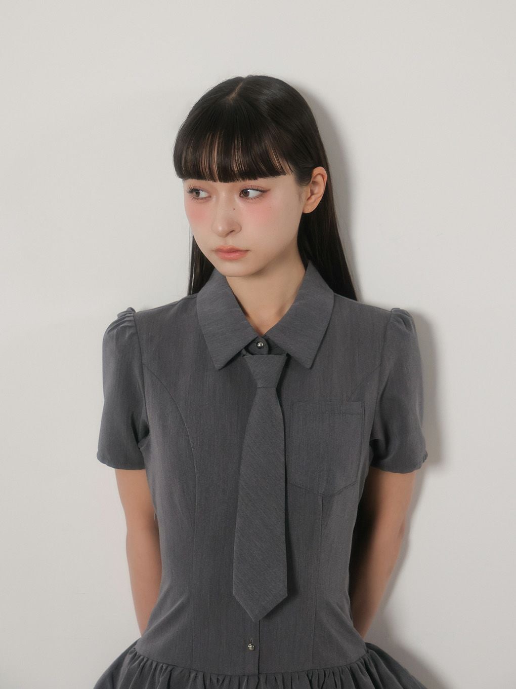 bubbles オフショルダーネクタイティアードワンピース BUBBLES】オフショルネクタイティアードワンピース | sparkling mall