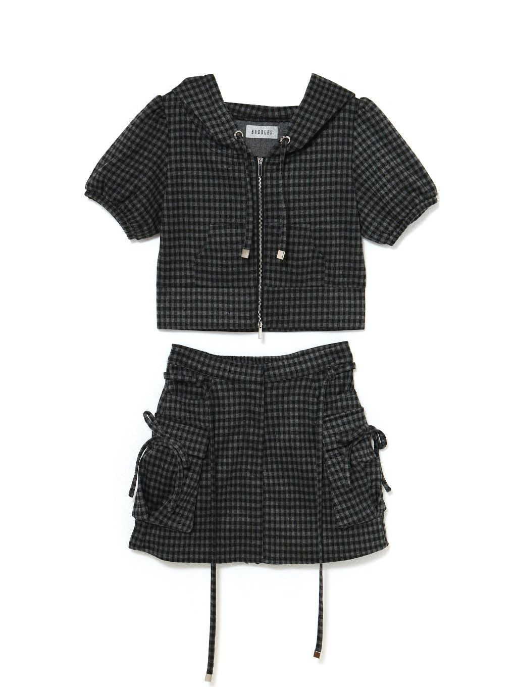 【BUBBLES】カーゴスウェットセットアップ