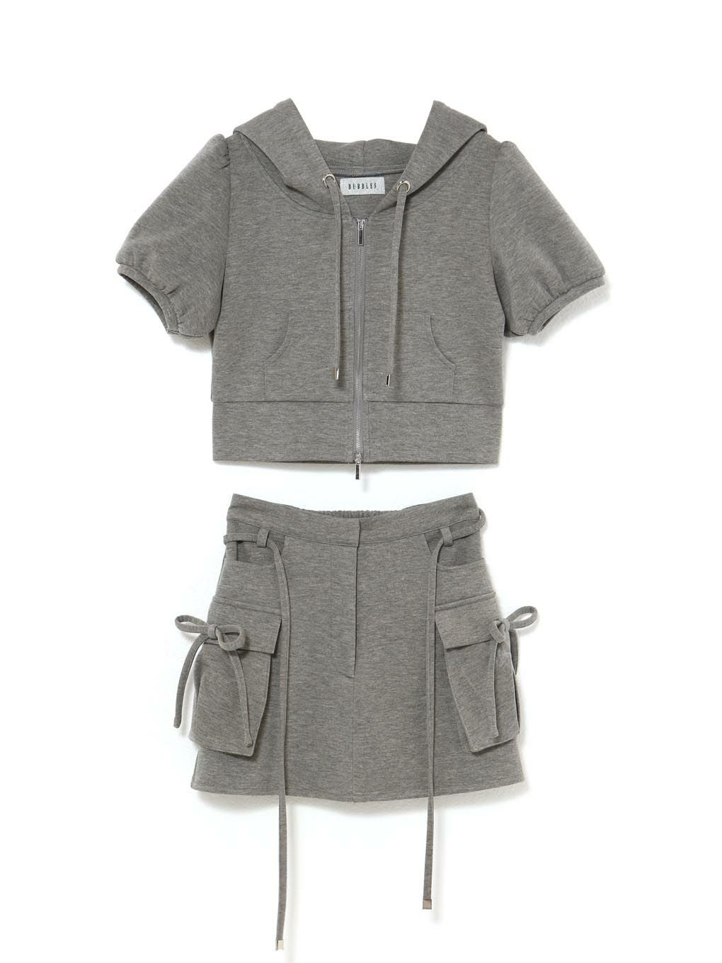 【BUBBLES】カーゴスウェットセットアップ