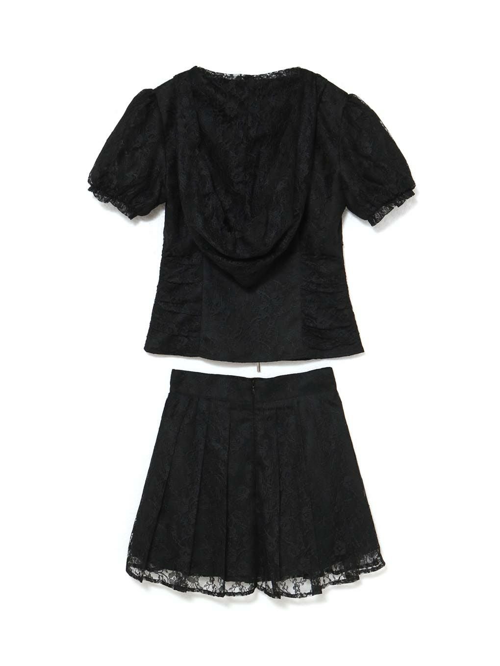 BUBBLES】レースパーカーセットアップ | sparkling mall online store