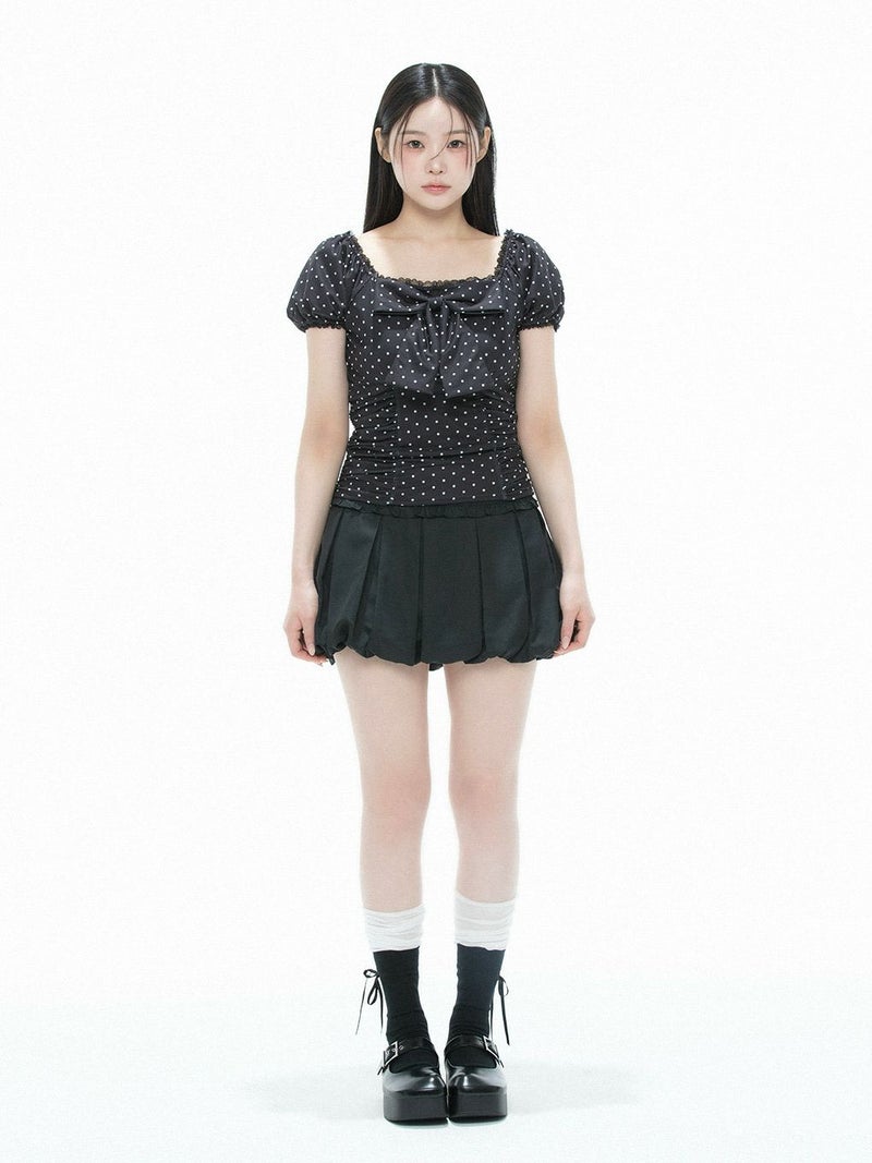BUBBLES】パターンリボントップス | sparkling mall online store