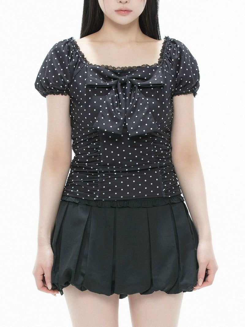BUBBLES】パターンリボントップス | sparkling mall online store