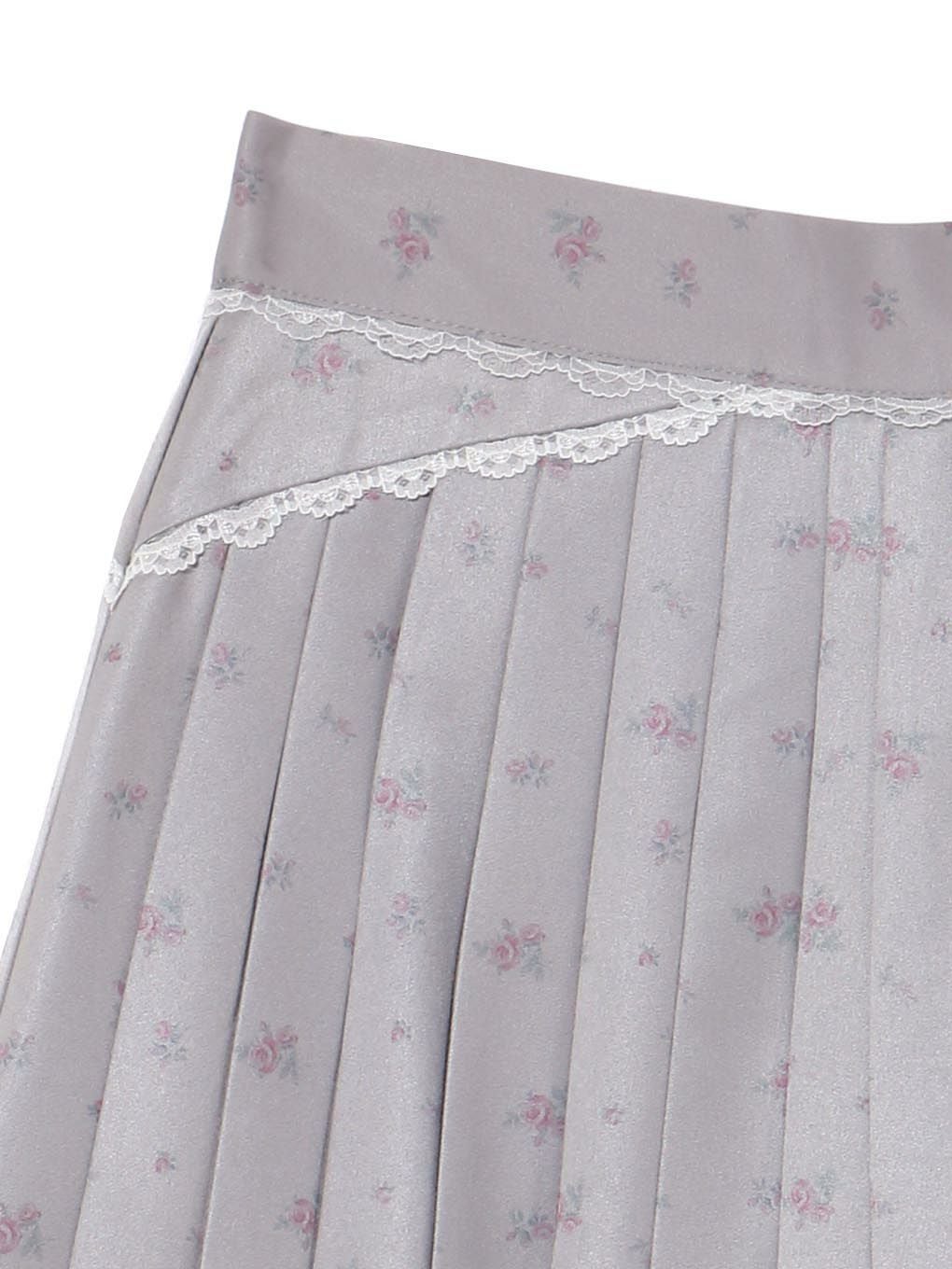 【BUBBLES】ミニレースプリーツスカパン