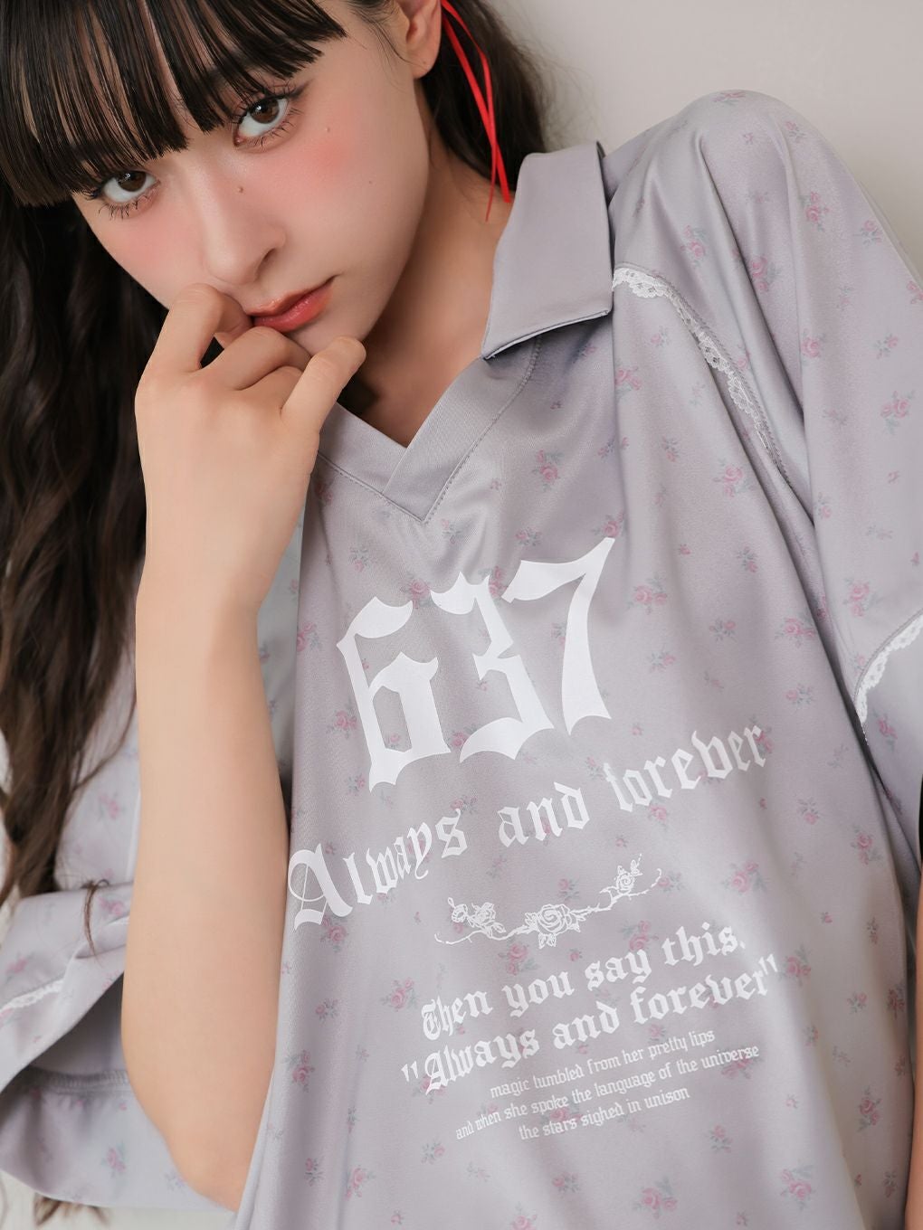 【BUBBLES】ポイントレースゲームシャツ