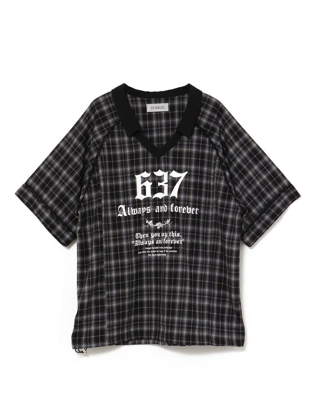 【BUBBLES】ポイントレースゲームシャツ