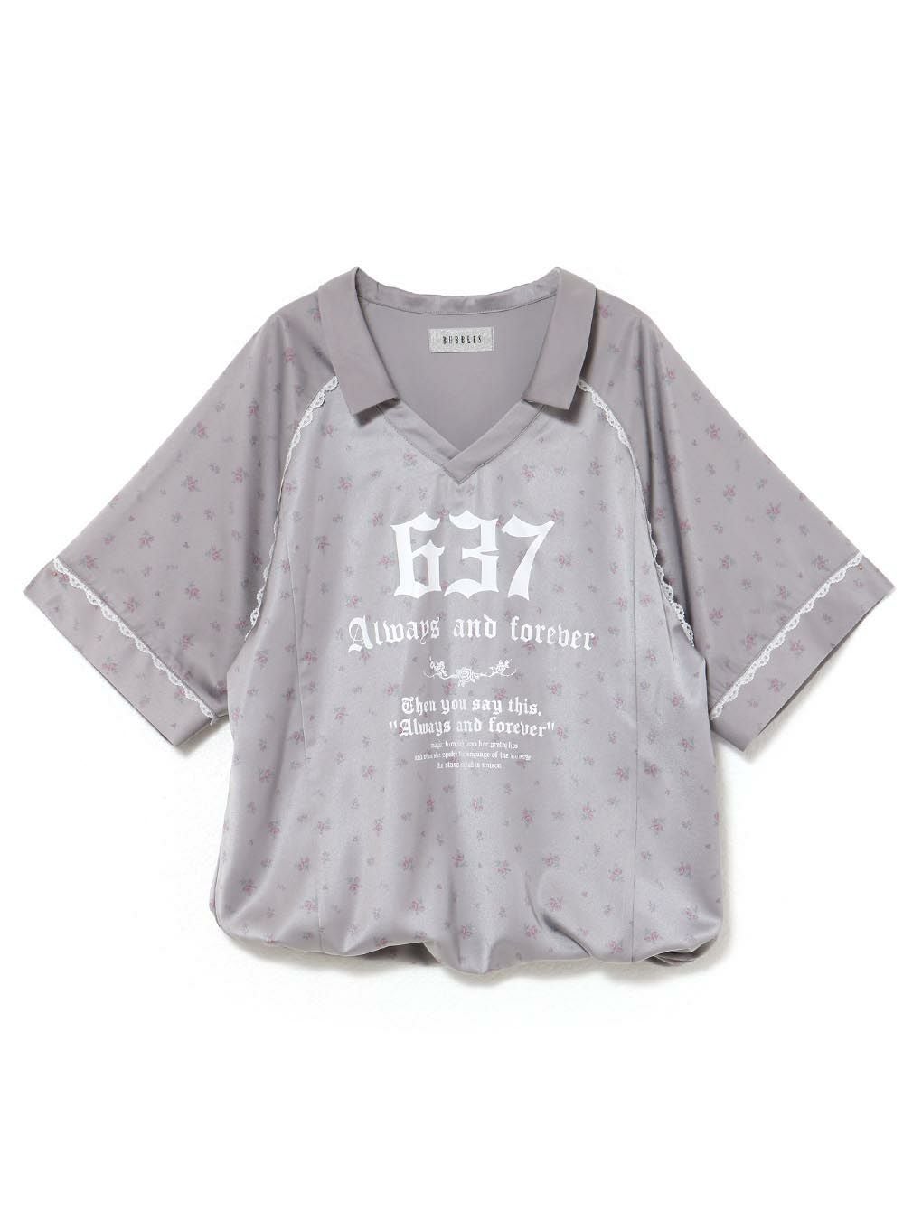 【BUBBLES】ポイントレースゲームシャツ