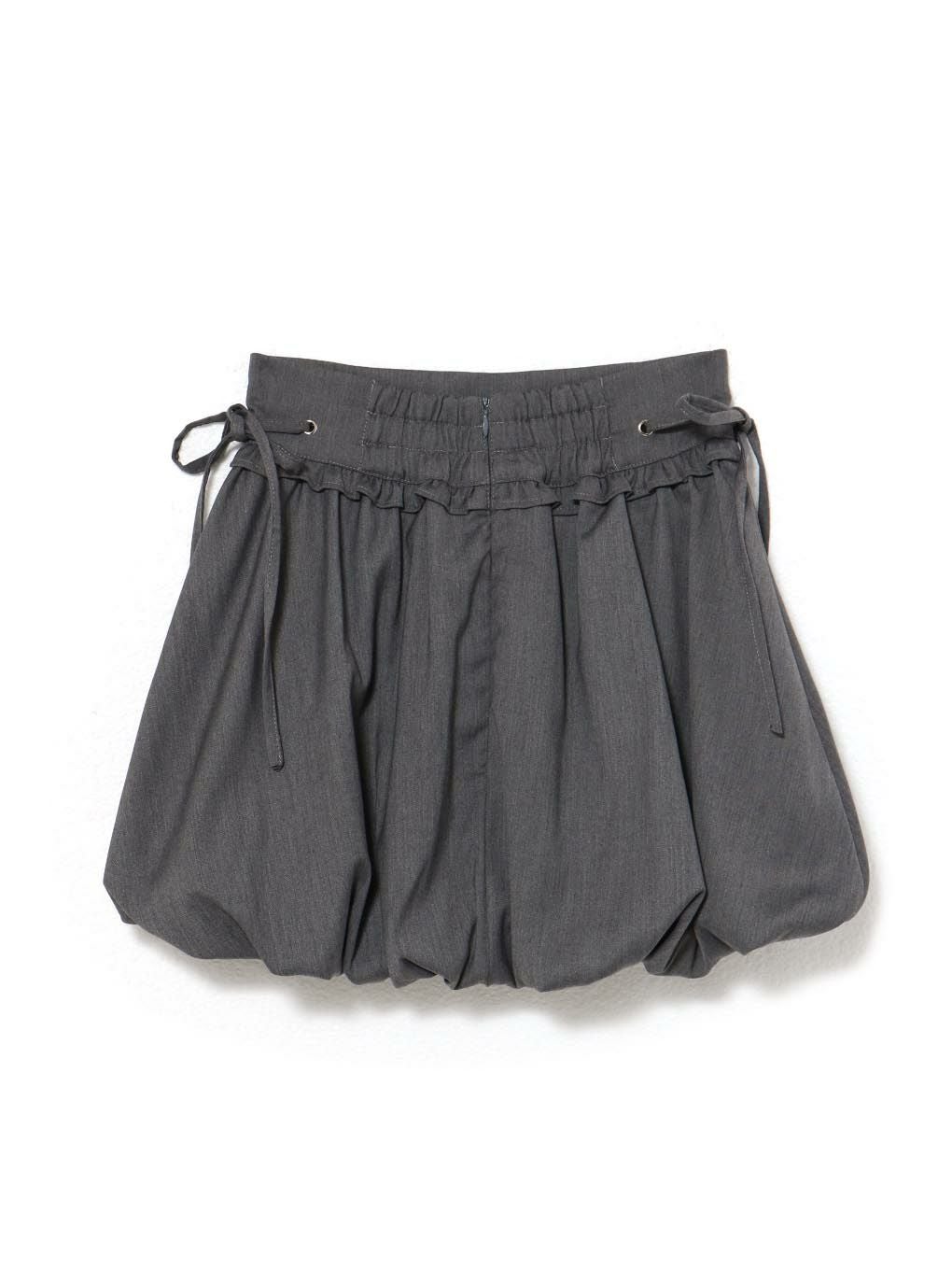 【BUBBLES】サイドリボンバルーンスカート