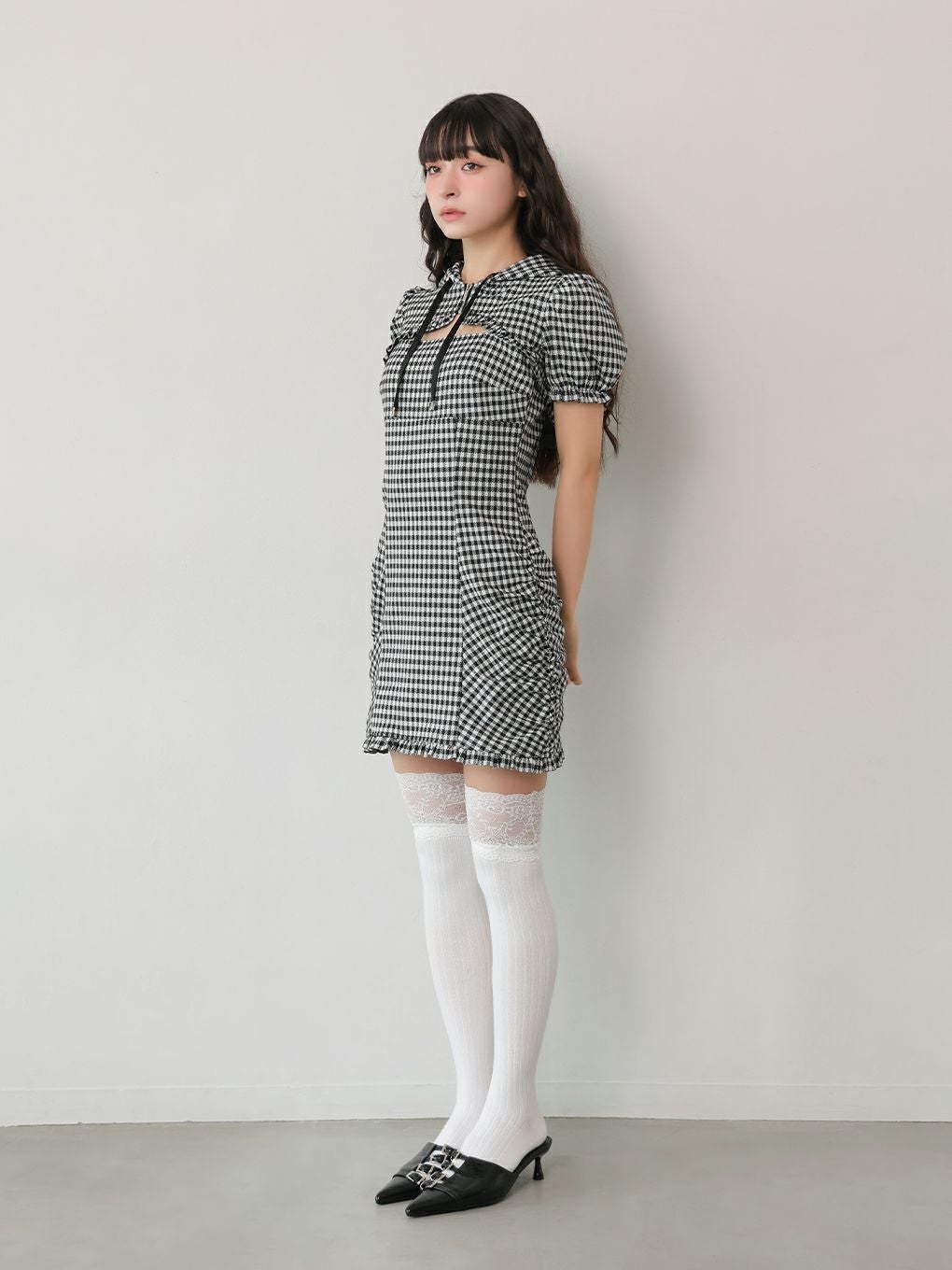 BUBBLES】ギャザーパーカーワンピース | sparkling mall online store BUBBLES】ギャザーパーカーワンピース | sparkling mall online store