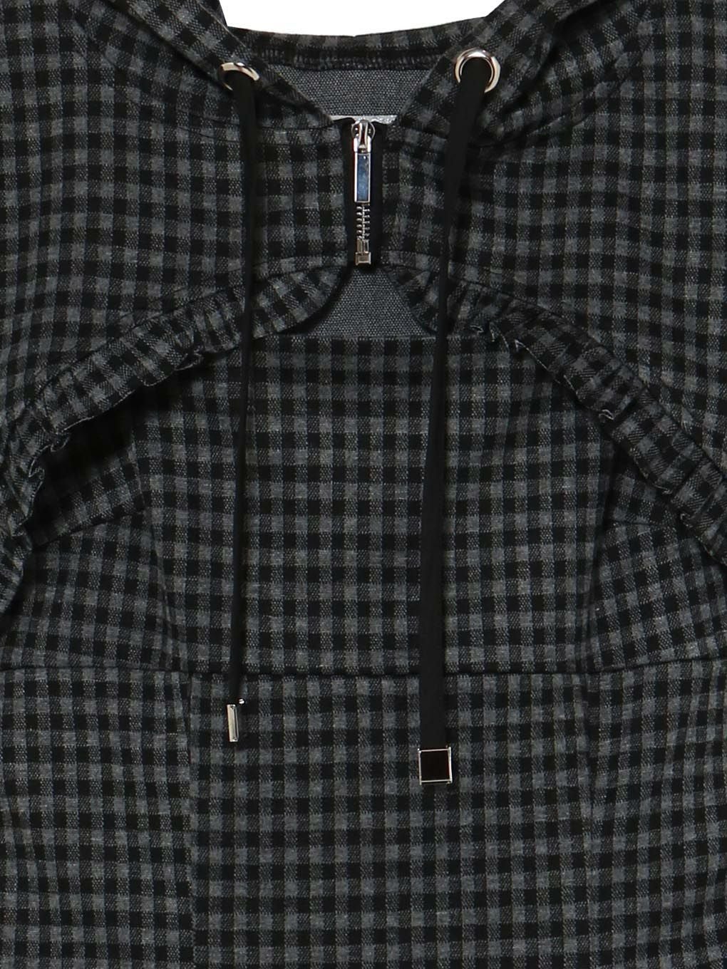 【BUBBLES】ギャザーパーカーワンピース