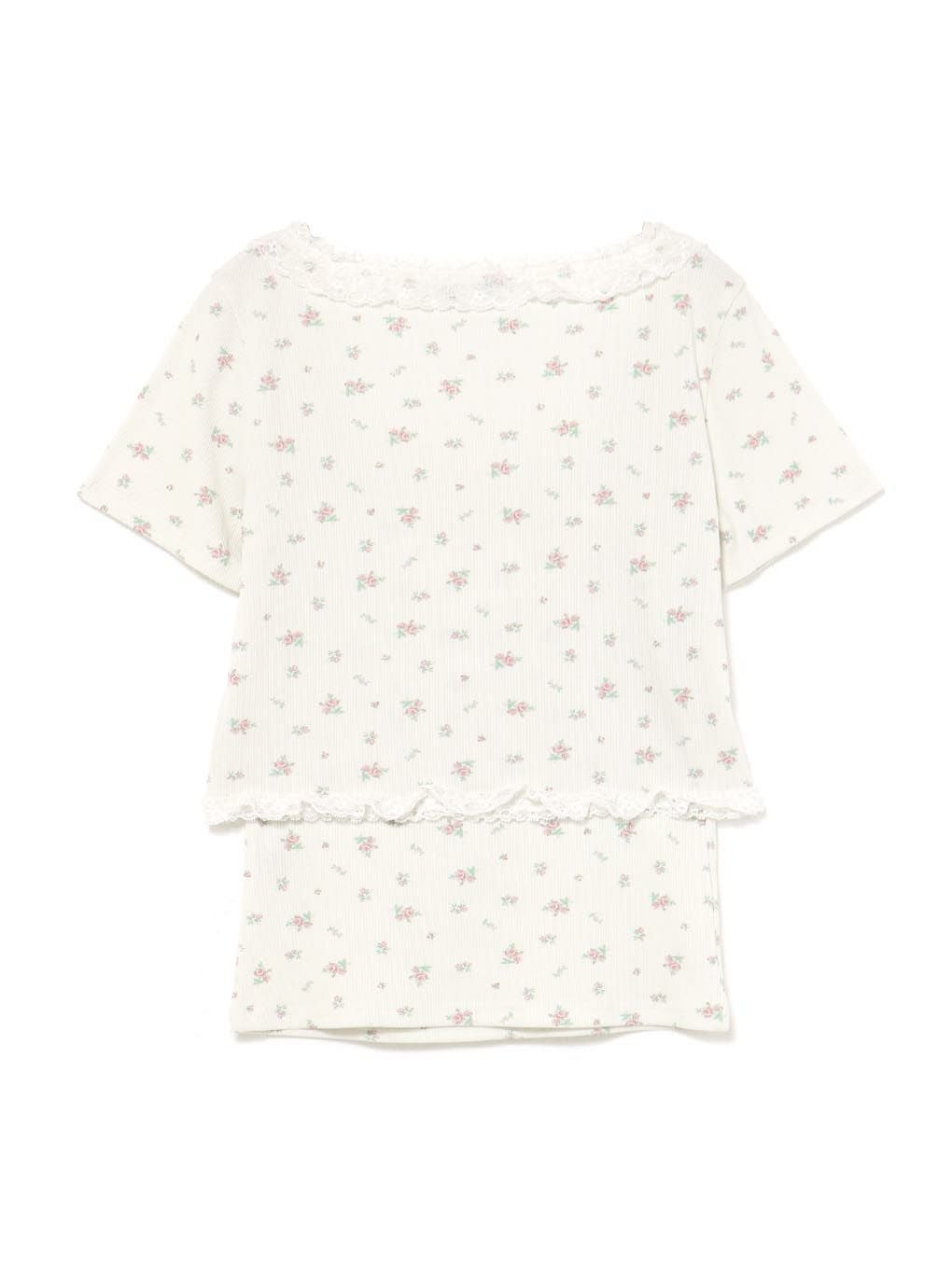 BUBBLES】フラワーリブアンサンブル | sparkling mall online store