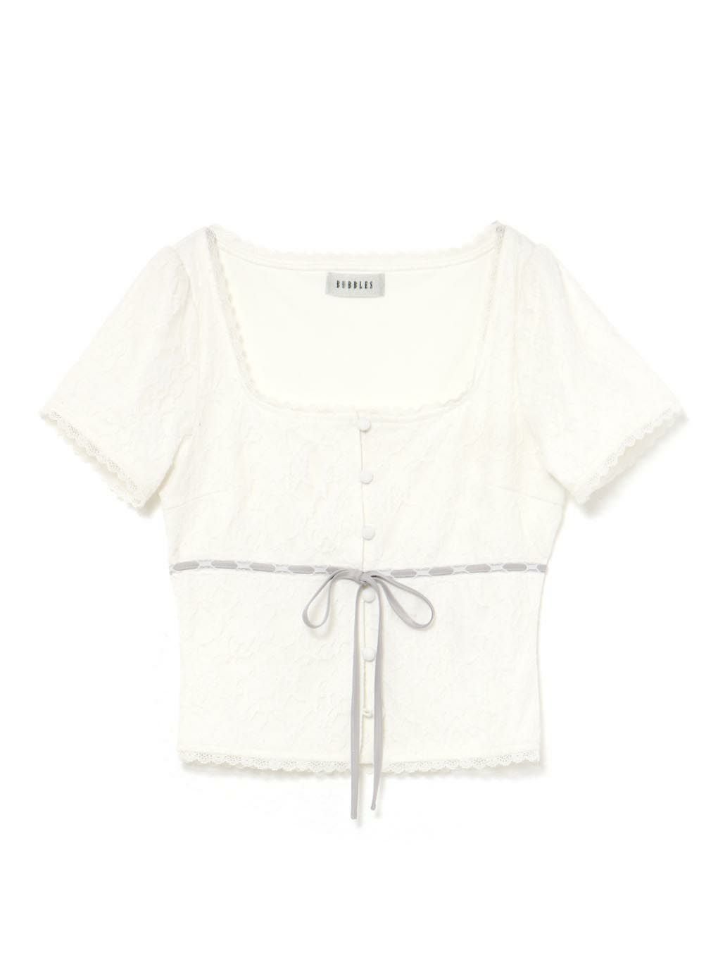【完売商品】BUBBLES フリルレーストップス BUBBLES】フリルレーストップス | sparkling mall online store