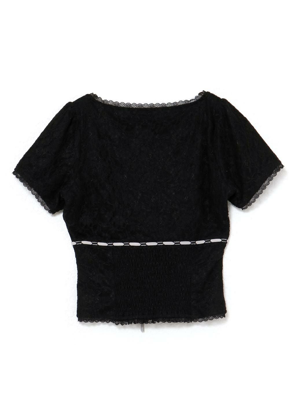 bubbles フラワーレーストップス ブラック BUBBLES】フラワーレーストップス | sparkling mall online store
