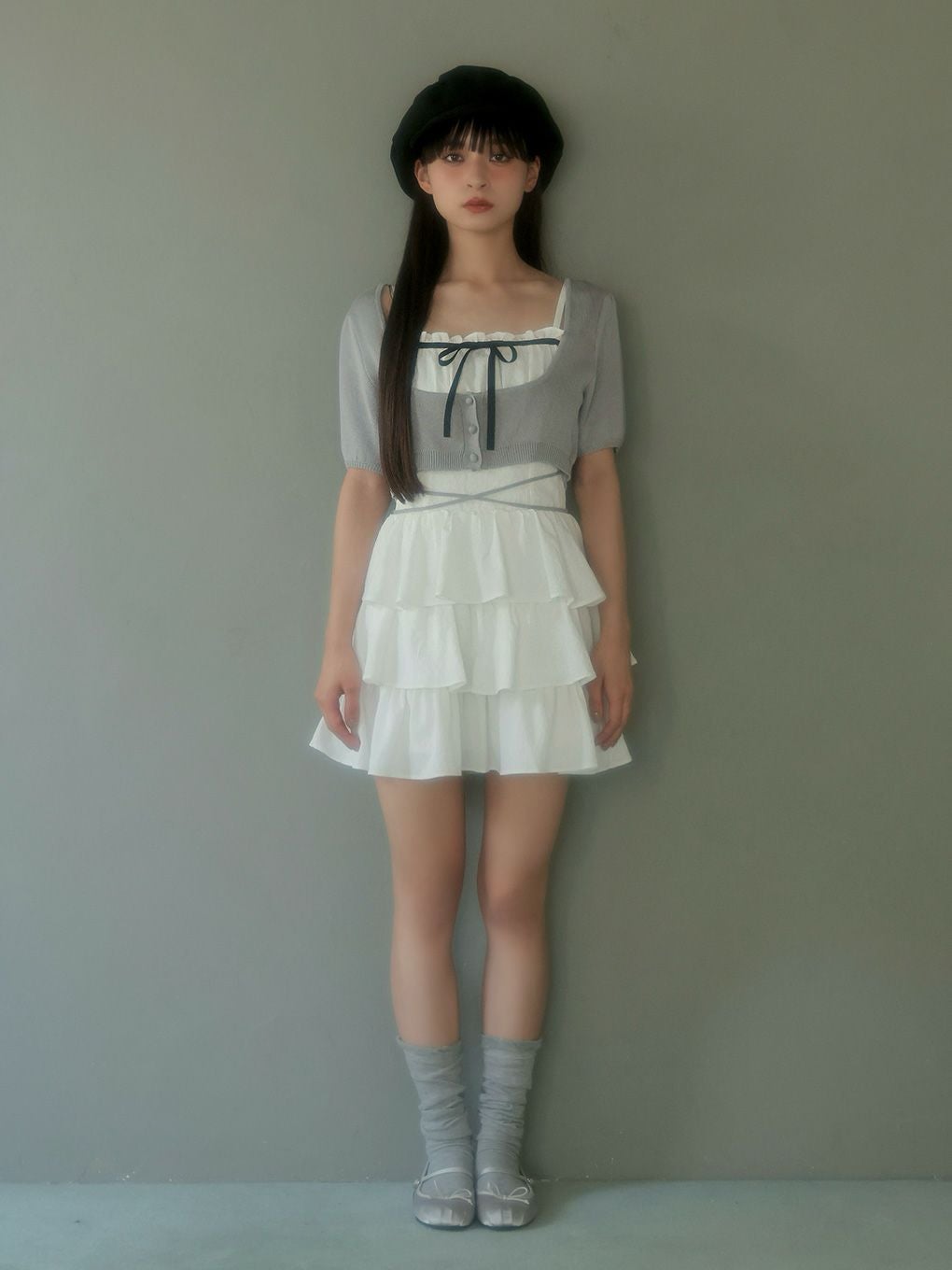 BUBBLES】コケットティアードワンピース | sparkling mall online store
