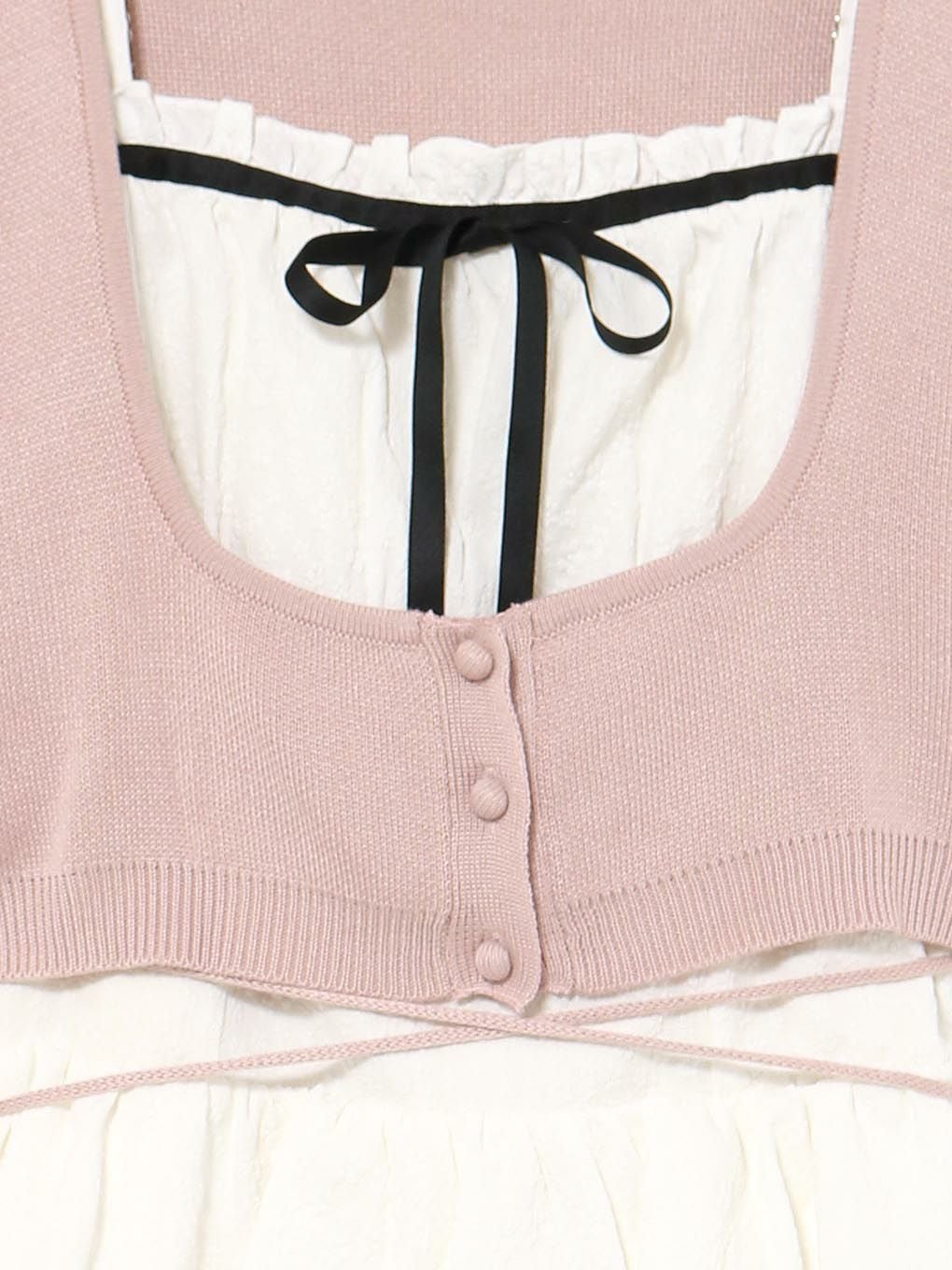 【BUBBLES】コケットティアードワンピース