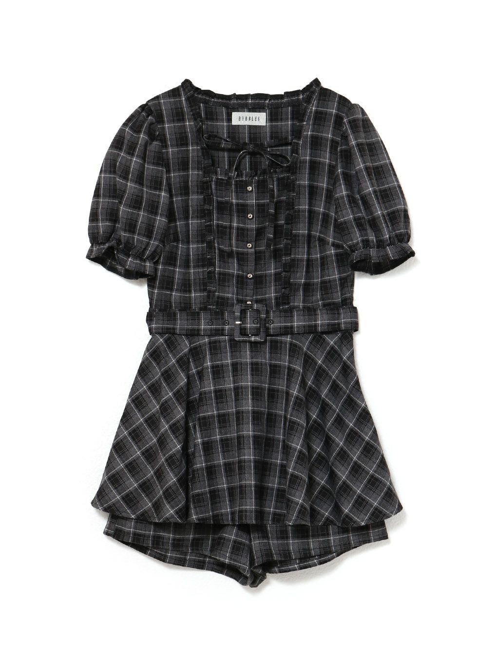 【BUBBLES】フリルペプラムセットアップ
