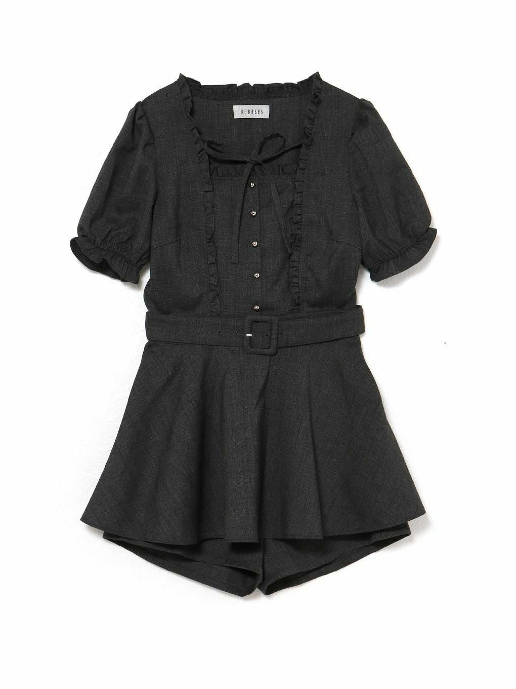 【BUBBLES】フリルペプラムセットアップ