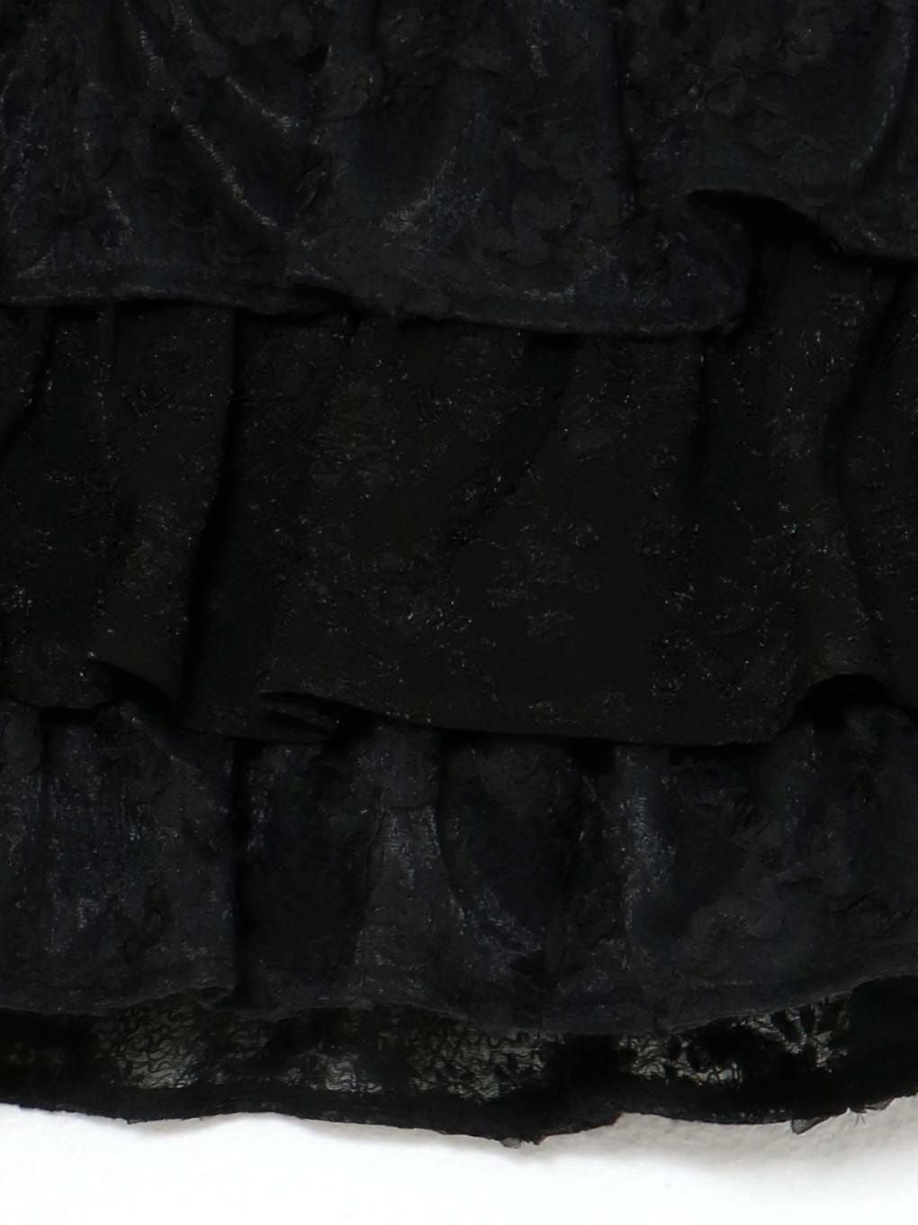 【BUBBLES】ジャガードレースカンカンスカート