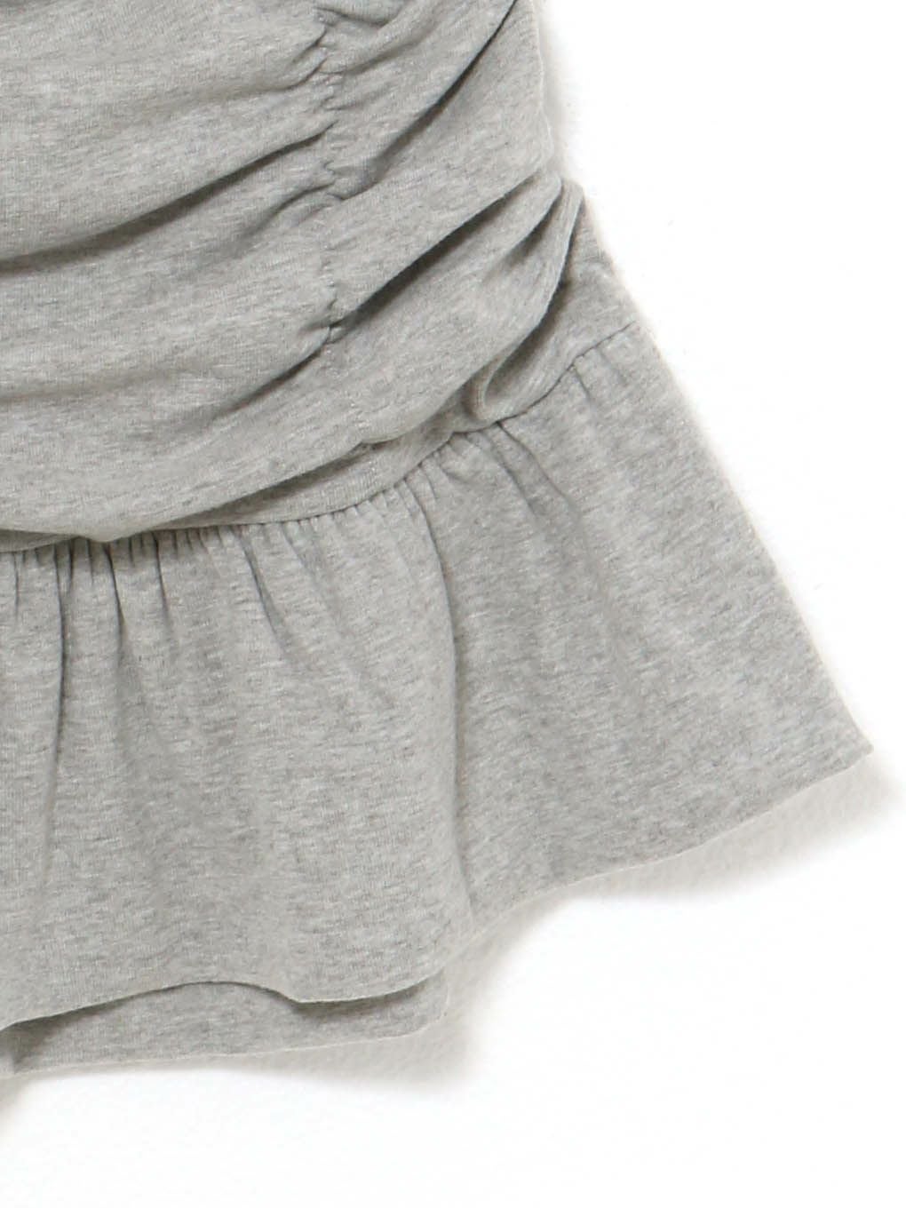 【BUBBLES】ミニパーカーギャザーワンピース