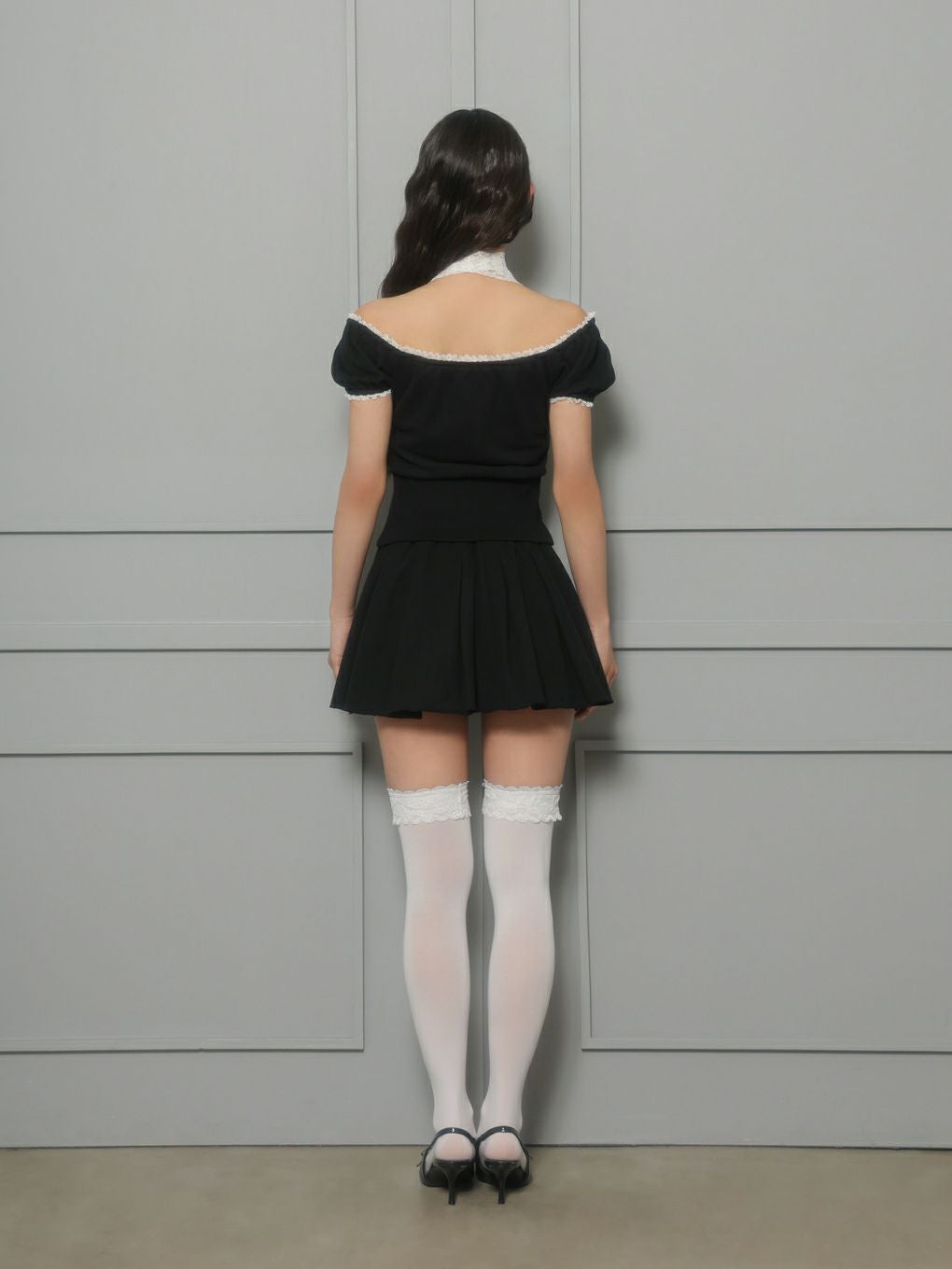 【BUBBLES】スウェットリボンセットアップ